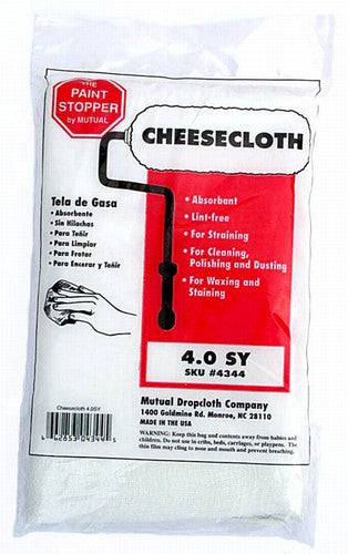 Cheesecloth 4 Square Yards TCHES4
