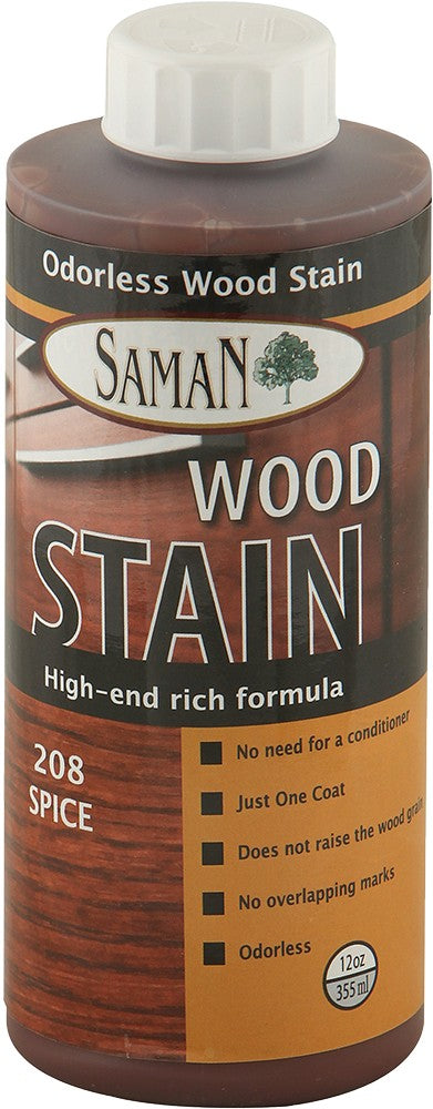 SamaN Water Based Stain 12 Oz Spice