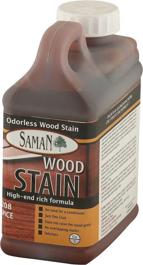 SamaN Water Based Stain 32 Oz Spice