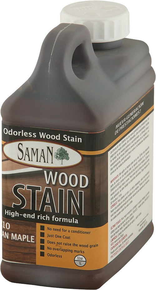 SamaN Water Based Stain 32 Oz Canadian Maple