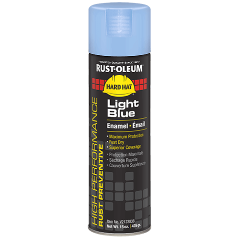 Rust-Oleum High Performance V2100 System Enamel Spray Paint Light Blue