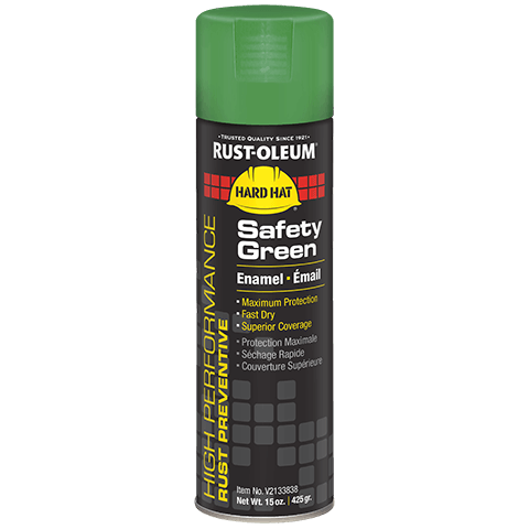 Rust-Oleum High Performance V2100 System Enamel Spray Paint Safety Green