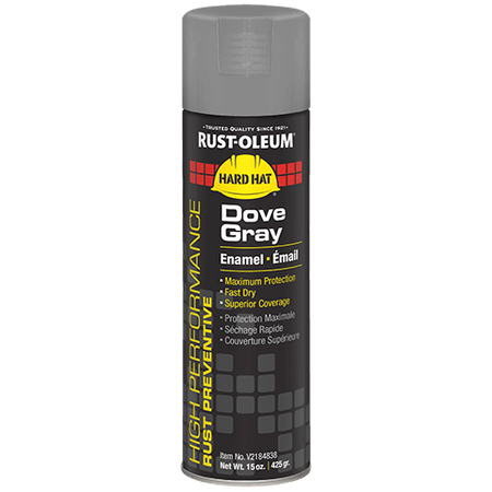 Rust-Oleum High Performance V2100 System Enamel Spray Paint Dove Gray