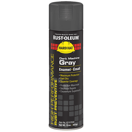 Rust-Oleum High Performance V2100 System Enamel Spray Paint Dark Machine Gray