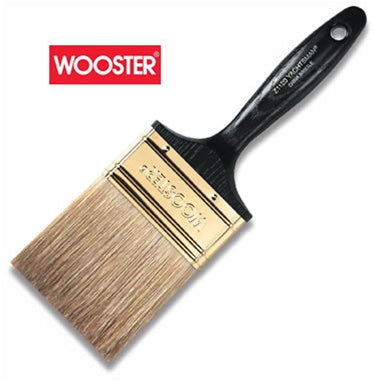 Wooster Yachtsman paint brush with high-quality white china bristles.