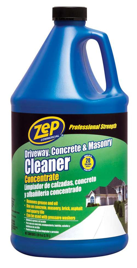 Zep Professional Strength Driveway, Concrete & Masonry Cleaner Gallon ZUCON128