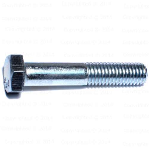 Coarse Thread Hex Bolts - 1/2" Diameter