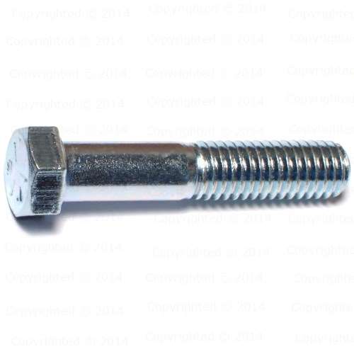 Coarse Hex Cap Screws - 7/16" Diameter