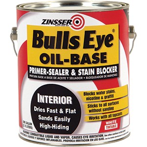 Zinsser Bulls Eye Oil-Based Primer Sealer Gallon Can