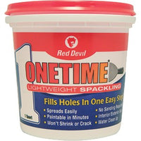 Red Devil OneTime Lightweight Spackling