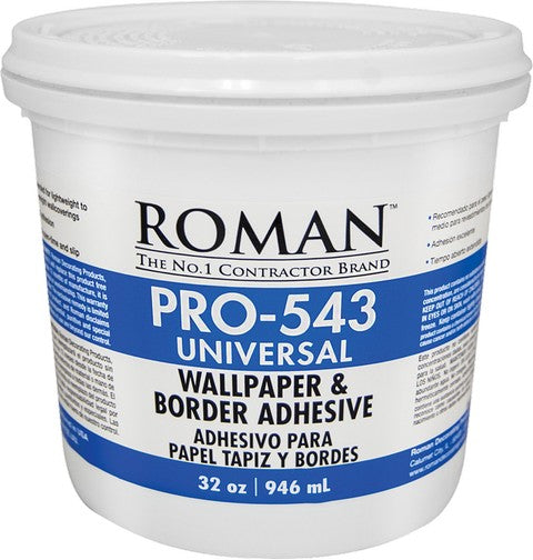 Roman Pro-543 Universal Border Adhesive Quart 9914
