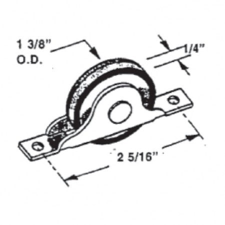 Barton Kramer 1000 Garage Door Screen Roller-1