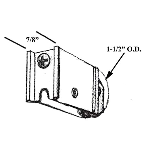 Barton Kramer 10052 Patio Door Roller for Security Sliding Glass-1