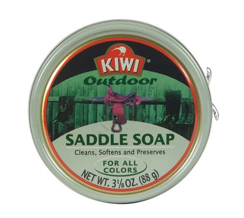 KIWI Outdoor Saddle Soap 3-1-8 Oz 10906