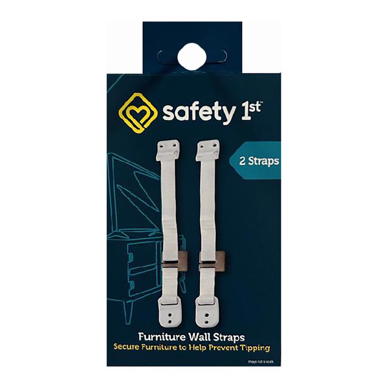 Safety 1st furniture wall straps packaging on a white background