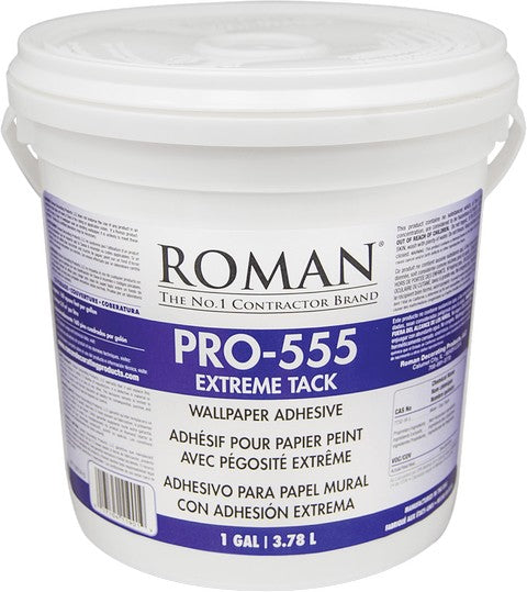 Roman Pro 555 Vinyl Over Vinyl Wallpaper Adhesive Gallon 11901