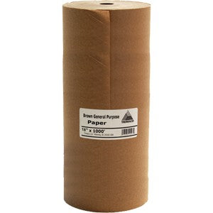 TTrimaco 1000' Roll Brown General Purpose Masking Paper