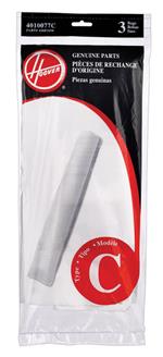 Hoover Type C Bag 3-Pack 40100077C