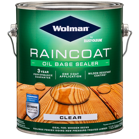 Wolman RainCoat Clear Water Repellent (Oil Base) Gallon 12386