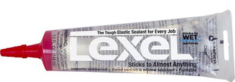 Sashco 5 Oz Lexel Adhesive Sealant Caulk Clear Tube