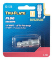 Tru-Flate 1/4 Inch Male Air Plug 12-125