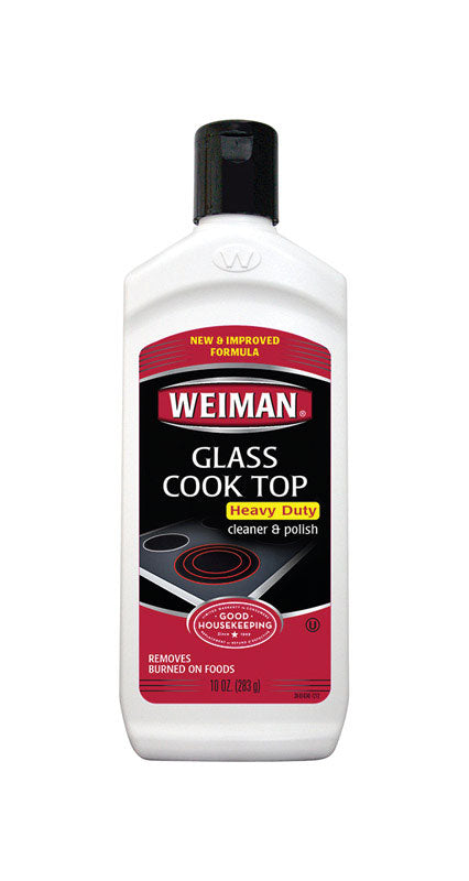 Weiman 10 Oz Glass Cook Top Cleaner & Polish 38 - Box of 6