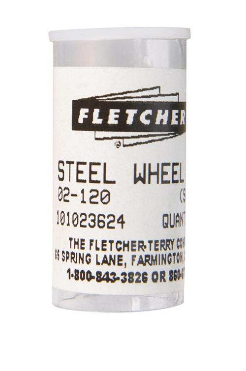 Fletcher 120 Degree Steel Wheel 10-Pack 02-120