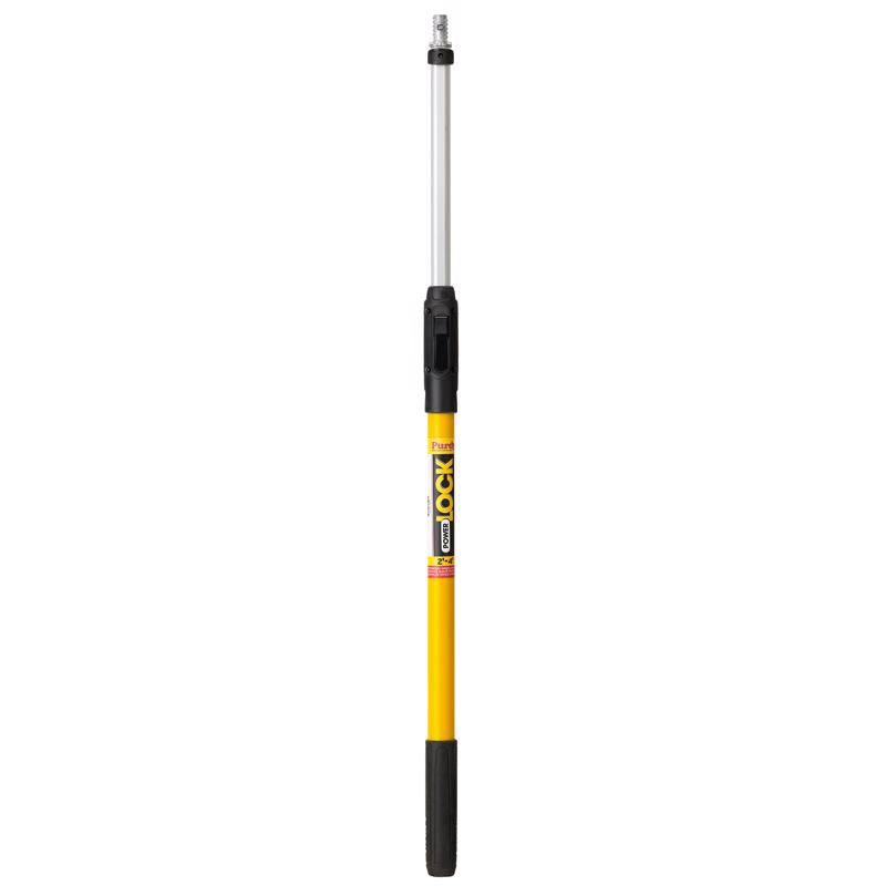 Purdy POWER LOCK Professional Grade Extension Pole shown extended.