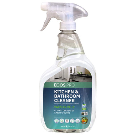 Earth Friendly Parsley Plus Kitchen & Bathroom Cleaner 32 Oz PL9746 - Box of 6