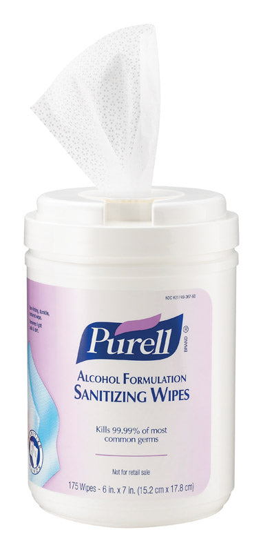 PURELL Hand Sanitizing Wipes Alcohol Formula 175-Count 9031-06