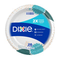 Dixie Everyday Heavy Duty Paper Plates 26-Count 15255 - Box of 8