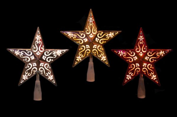 10" Star Tree Top 15928 - Box of 6