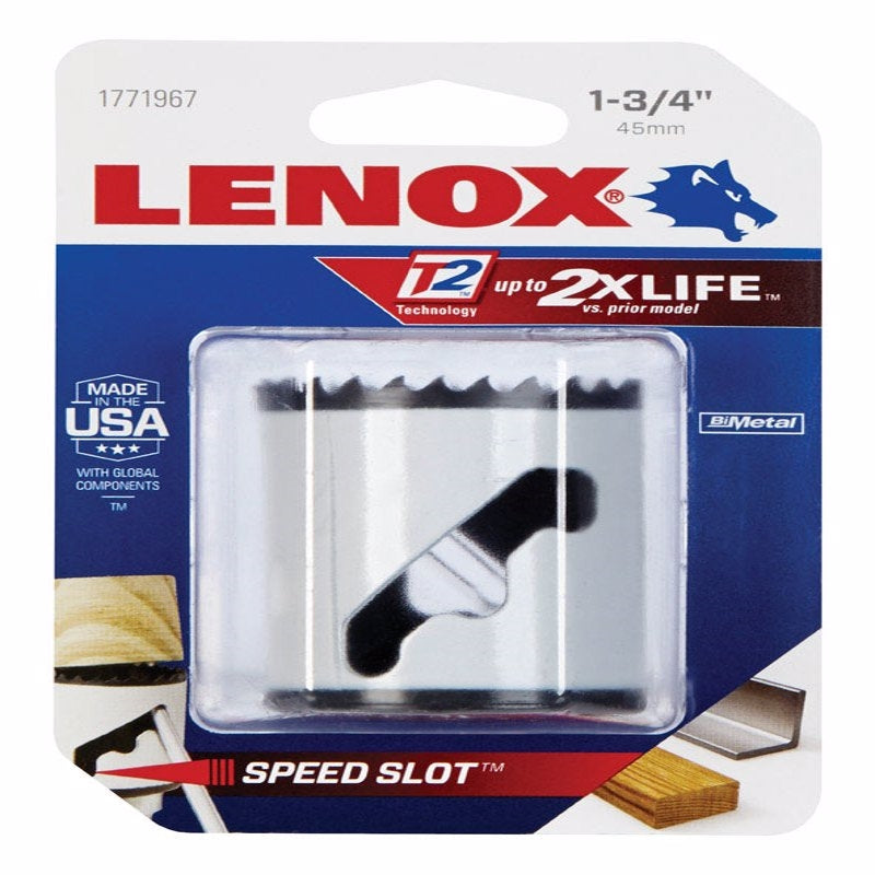 Lenox 1-3/4 In. Bi-Metal Speed Slot Hole Saw 1771967