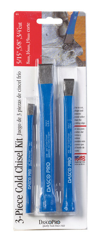 Dasco Pro 3-Pc Pro Chisel Kit 44