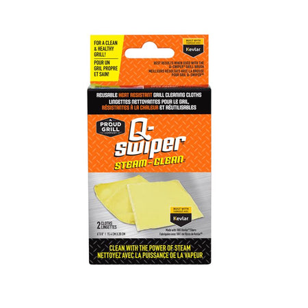 Proud Grill Q-Swiper Steam Clean Cloth 2-Pack 2020C-1