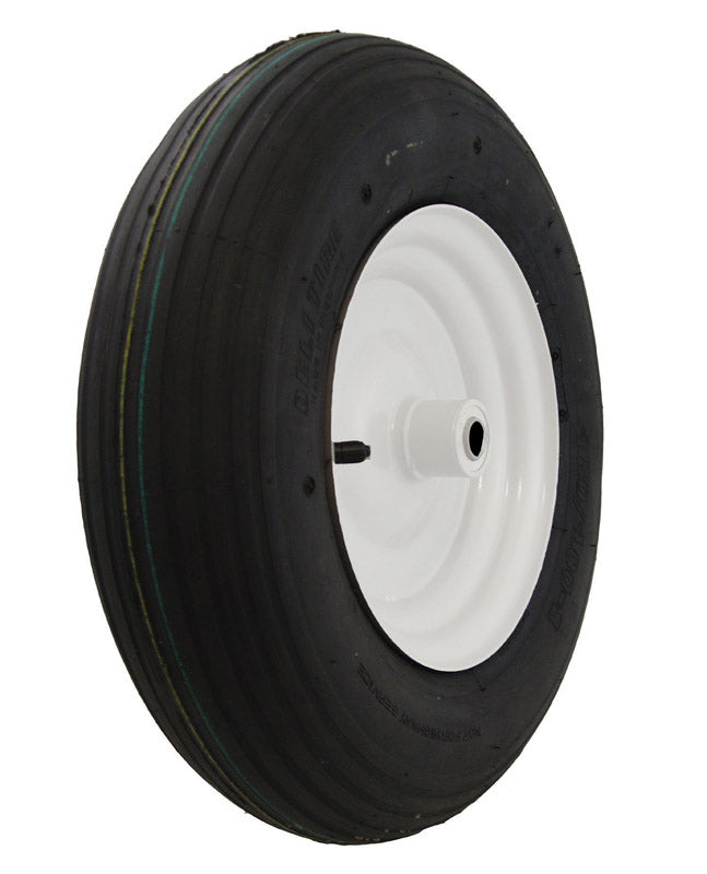 Marathon 8 in. D X 16 in. D 500 lb. cap. Offset Wheelbarrow Tire 20305