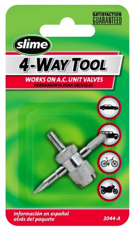 Slime 4-Way Tire Valve Repair Tool 2044-A