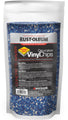 Rust-Oleum Decorative VinylChips Concrete Saver in a blue and white speckled pattern, packaged in a white stand-up pouch with a clear window.