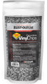 A stand-up pouch of Rust-Oleum Concrete Saver Decorative Vinyl Chips in a black, white, and gray mix, shown against a plain white background.
