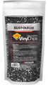 Rust-Oleum Concrete Saver Decorative Vinyl Chips in a black and white speckled pattern, packaged in a white stand-up pouch.