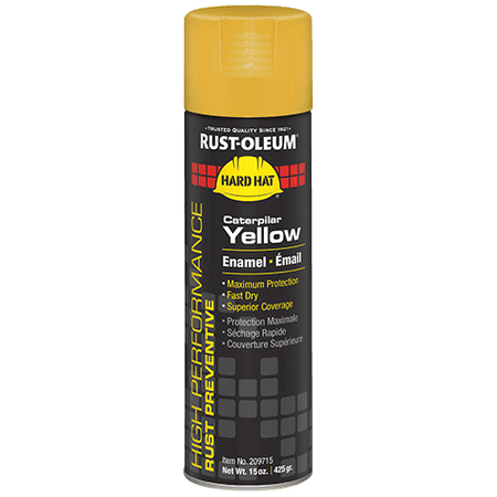 Rust-Oleum High Performance V2100 System Farm Equipment Spray Caterpillar Yellow