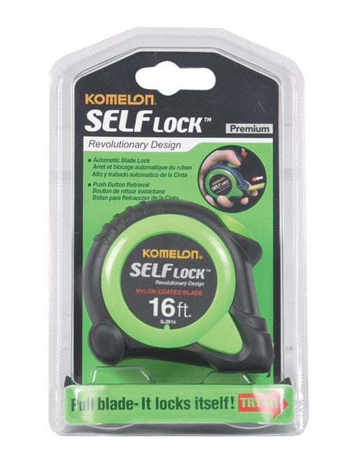 Komelon 16' X 3-4" Self Lock Tape Measure SL2816