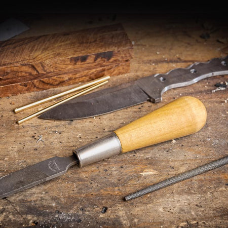 Woodworking tool with the Nicholson Wooden Handle Type B 21522N