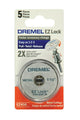 Dremel EZ456 EZ Lock 1-1-2 In. Cut-off Wheels (5 Pack)