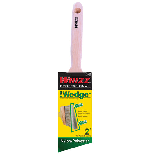 Whizz Pro Wedge Nylon Poly Angle Sash Brush