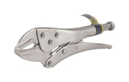 Steel Grip 10 in. Steel Straight Jaw Locking Pliers 2251056