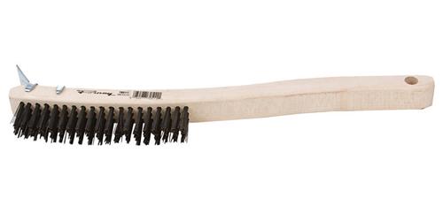 Forney 70511 Scratch Brush w-Scraper Carbon 3 x 19