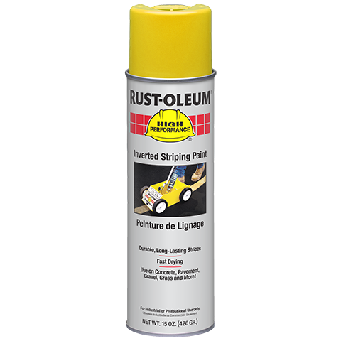 Rust-Oleum High Performance 2300 System Inverted Striping Paint Yellow