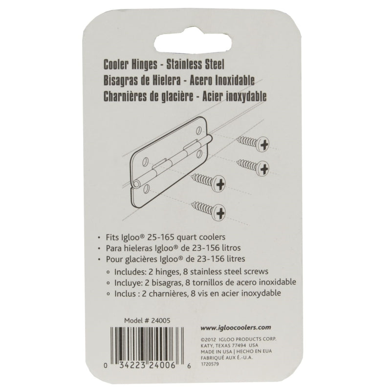 Igloo Stainless Steel Hinges 2-Pack 00024005-1