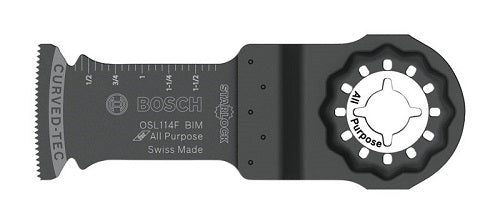 Bosch 1-1/4 In. Starlock Bi-Metal Plunge Cut Blade OSL114F